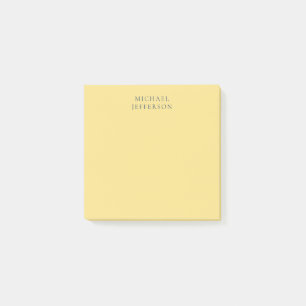 Bloco De Notas Jasmine & Slate Grey Minimalista Simples Moderno N