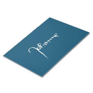 Bloco De Notas Jeanne d'Arc Santo Joan Heilige Johanna Signature