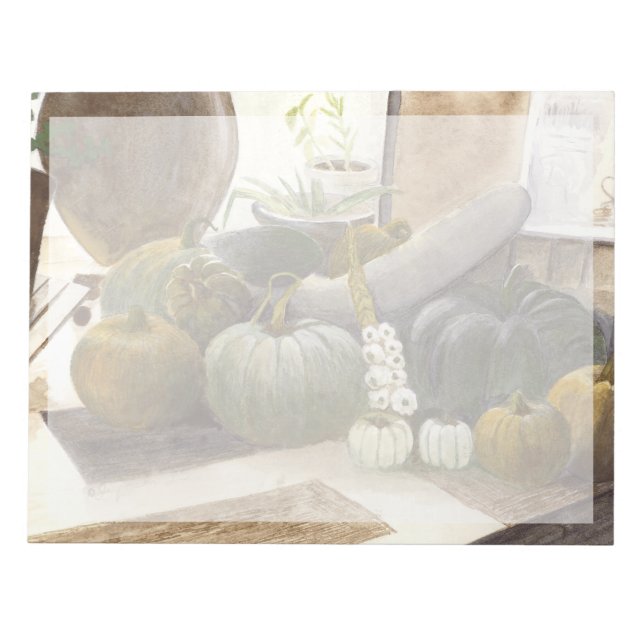 Bloco De Notas Jennifer's Pumpkins (Frente)