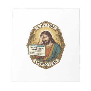 Bloco De Notas Jesus Adicionou Spam Crypto Grupo de Chat Irritaçã