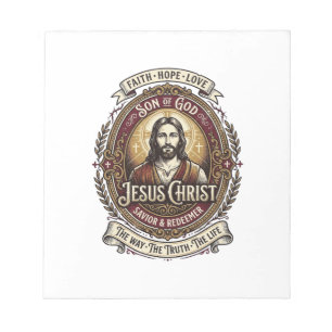 Bloco De Notas Jesus Antiguidades Camiseta Gráfica de Relíquias A
