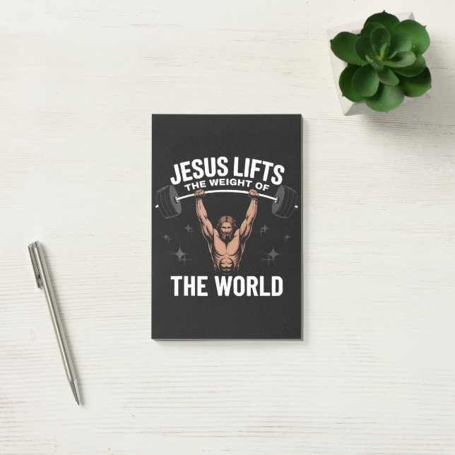 Bloco De Notas Jesus Cristo Levantamento de Terra (Escritótio)