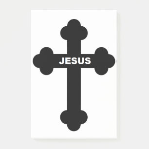 BLOCO DE NOTAS JESUS CROSS