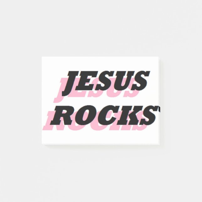 BLOCO DE NOTAS JESUS É INCRÍVEL (Frente)