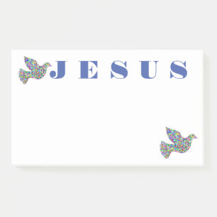 Bloco De Notas JESUS é notas do senhor post-it