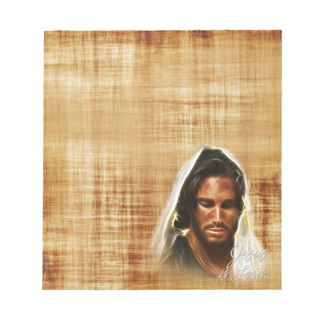 Bloco De Notas Jesus é o Senhor A2 Opções (Frente)