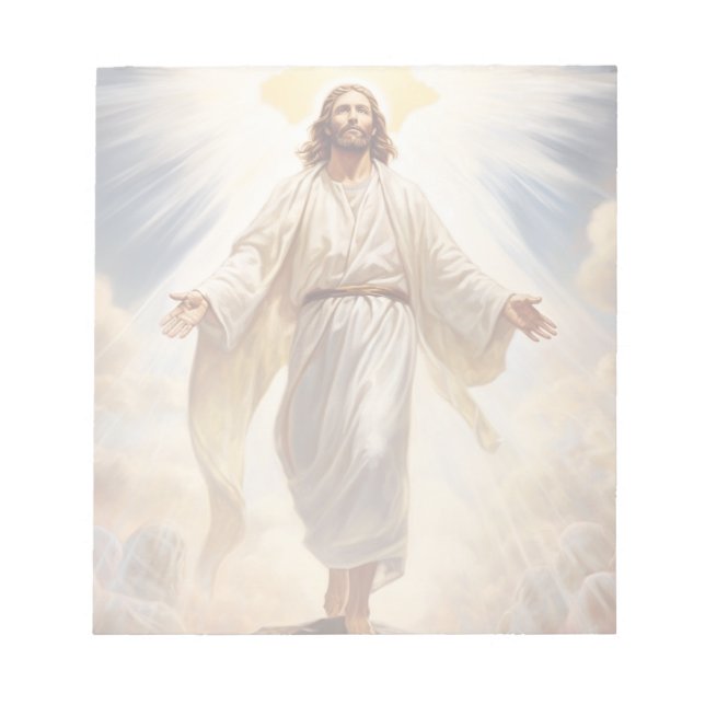 Bloco De Notas Jesus em Glória (Frente)