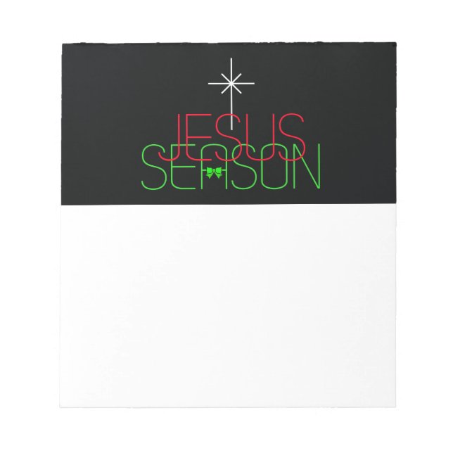 Bloco De Notas Jesus Season (Frente)