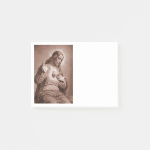 Bloco De Notas Jesus tocando seu coração