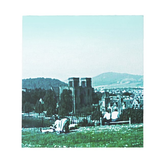 Bloco De Notas jGibney da arte snap-38784 do castelo de Scotland (Frente)