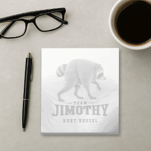 Bloco De Notas Jimothy Viral Guaxinim Roupa Divertida de Animais