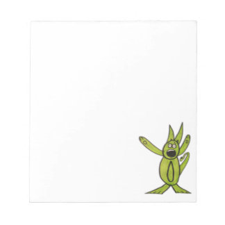 Bloco de notas JMCdesign Green Dog 5,5" x 6" - 40