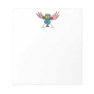 Bloco de notas JMCdesign Owl 5,5" x 6" - 40 página