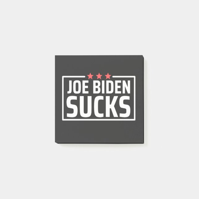 Bloco De Notas joe Biden Sucks (Frente)
