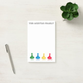 Bloco De Notas Jogo De Tabuleiro Personalizado Para Família De Am