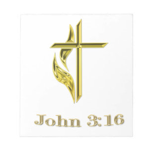 Bloco De Notas John 3:16