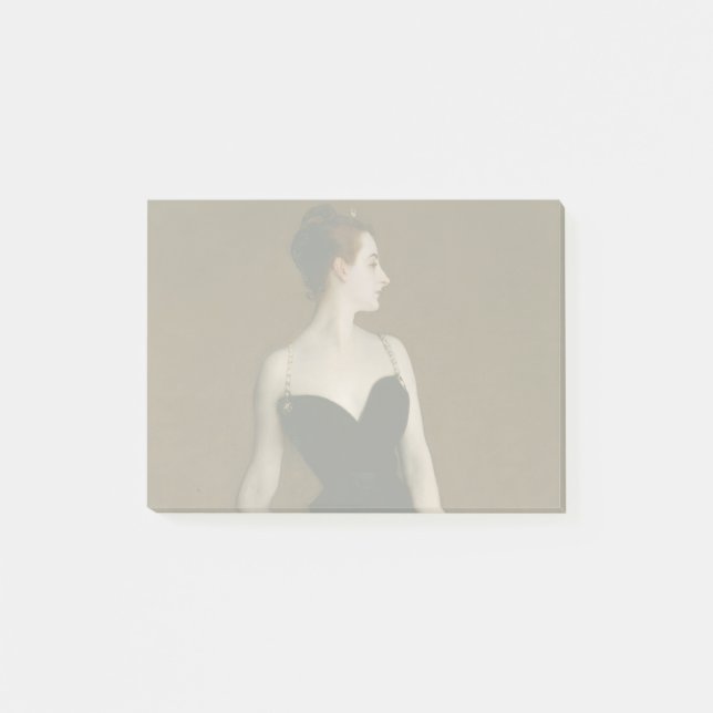 Bloco De Notas John Singer Sargent Madame X Retrato Temperamental (Frente)