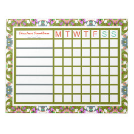 Bloco De Notas Jolly Cheerful Christmas Reminder Planner