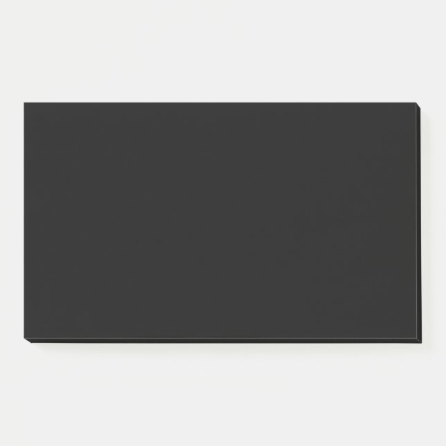 Bloco De Notas JUMBO preto (Frente)