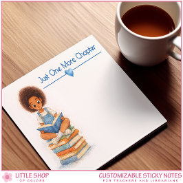 Bloco De Notas Just One More Chapter Book Lover 