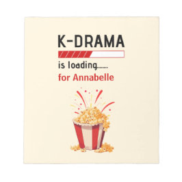 Bloco De Notas K-Drama está carregando Personalizado