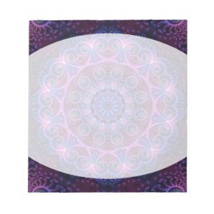 Bloco De Notas Kaleidoscope Apophysis Mandala Hearts