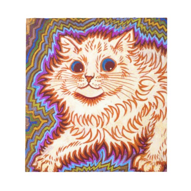 Bloco De Notas Kaleidoscope Cat (Frente)
