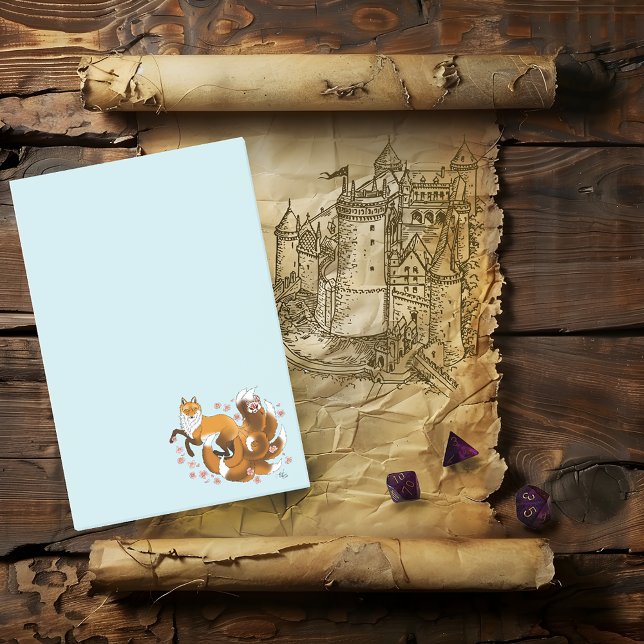 Bloco De Notas Kasai, Kitsune Kasai (Criador carregado)