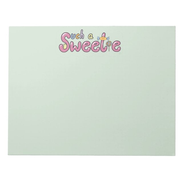 Bloco De Notas Kawaii Candy Themed Motif (Frente)