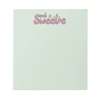 Bloco De Notas Kawaii Candy Themed Motif