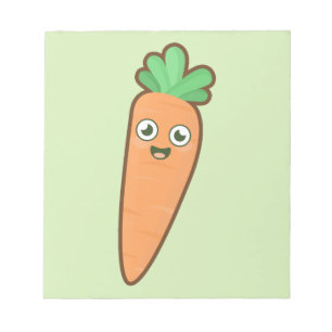 Bloco De Notas Kawaii Carrot