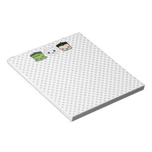 Bloco De Notas Kawaii Frankenstein Mummy Dracula Notepad