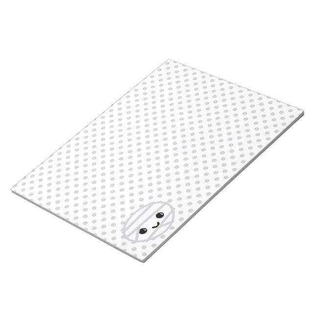 Bloco De Notas Kawaii Mummy Notepad (Inclinado)