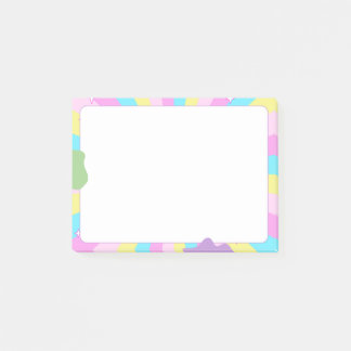 Bloco De Notas Kawaii Pastel Retro Sunburst Aesthetic 