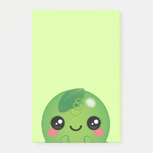 Bloco De Notas Kawaii Pea