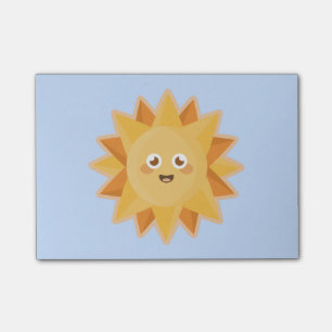 Bloco De Notas Kawaii Sun