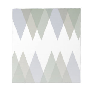 Bloco De Notas Khaki triangles