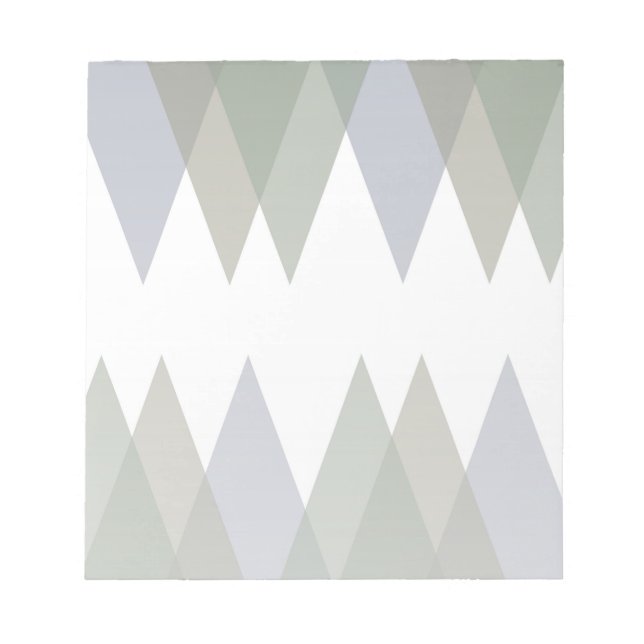 Bloco De Notas Khaki triangles (Frente)