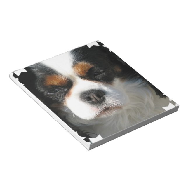 Bloco De Notas King Charles Spaniel Notepad (Inclinado)
