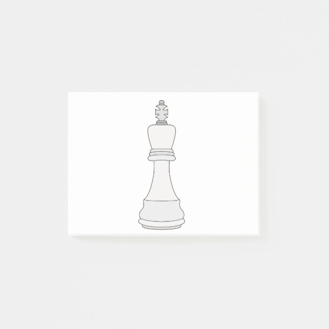 Bloco De Notas King Chess (Frente)