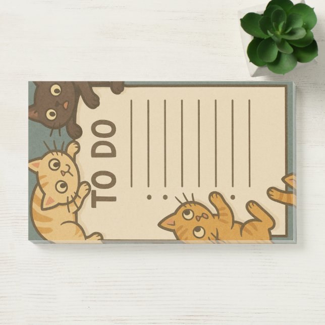 Bloco De Notas Kitty Cat Pad To Do List (Escritótio)
