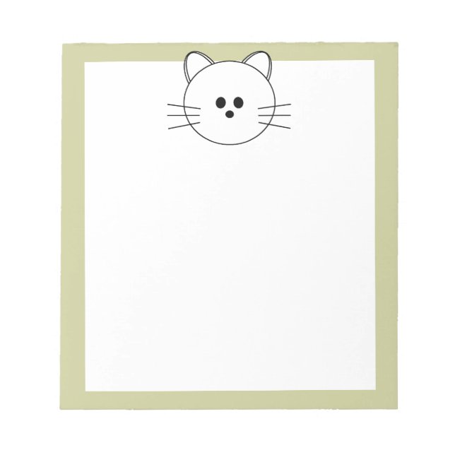 Bloco de Notas "Kitty" Patas Aqui (Frente)