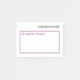 Bloco De Notas Klebenotizen individuais