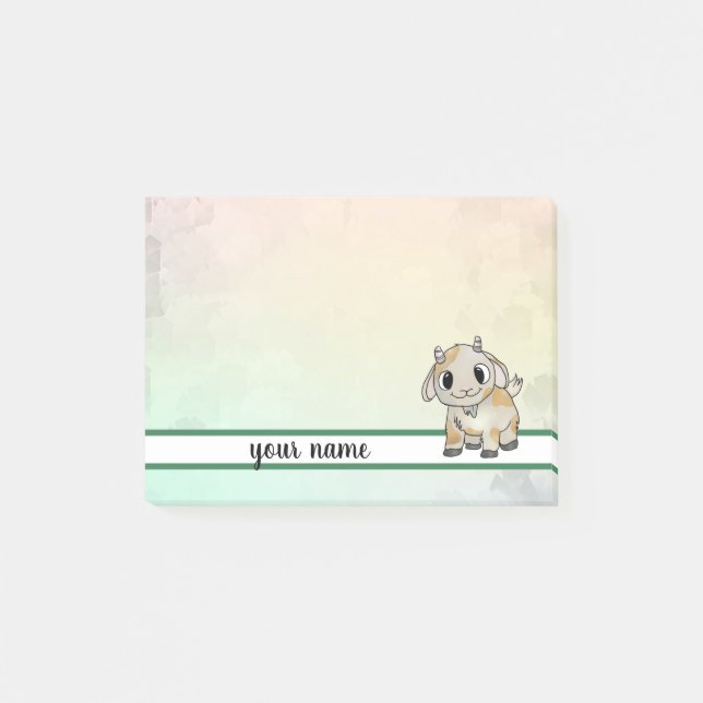 Bloco De Notas kleine Ziege Klebezettel (Frente)