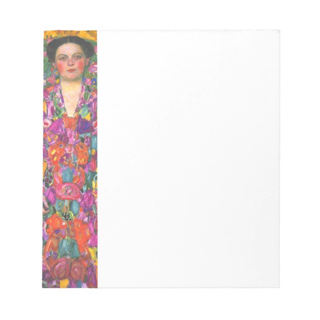 Bloco De Notas Klimt Retrato de Eugenia Primavesi (Frente)