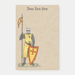 Bloco De Notas Knight Medieval Early 13 Century