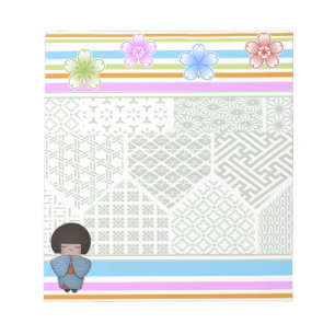 Bloco De Notas kokeshi seigai