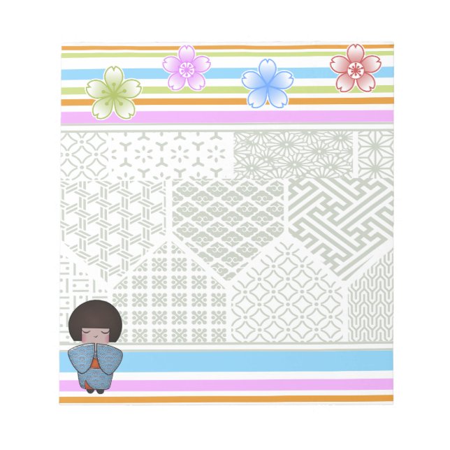 Bloco De Notas kokeshi seigai (Frente)