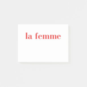 Bloco De Notas La Femme, La Femme T-shirt, Feminista