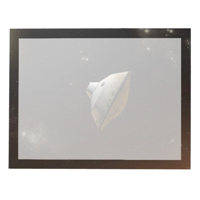 Bloco De Notas Laboratório de Ciência Mars Aeródroma Cápsula (Frente)